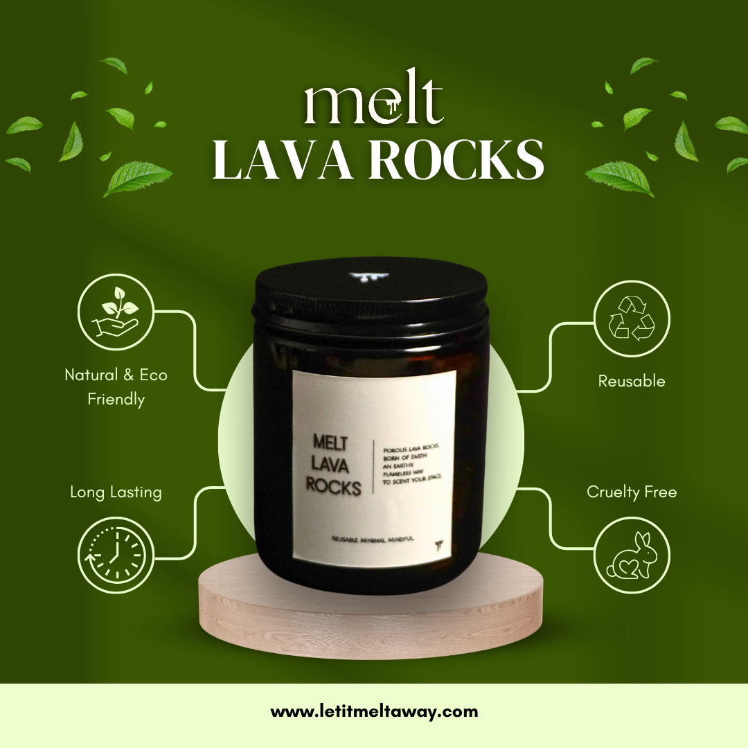 Melt Lava Rocks - Natural Aroma Diffuser