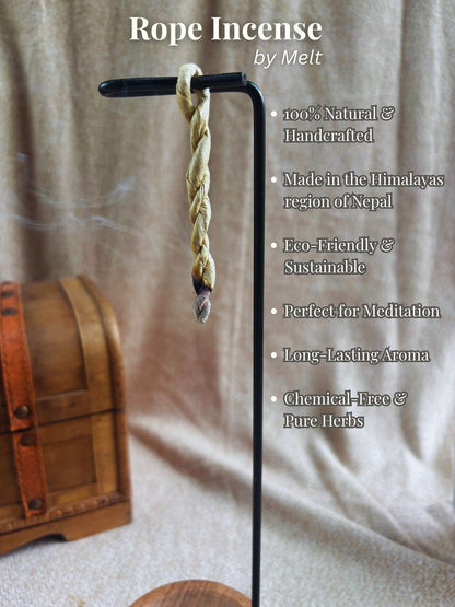Himalayan Cedar  - Rope Incense ( Pack of 15 )