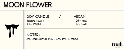 Moon Flower - Scented Candle
