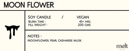 Moon Flower - Scented Candle