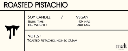 Roasted Pistachio - Scented Candle