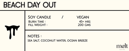 Beach Day Out - Scented Candle