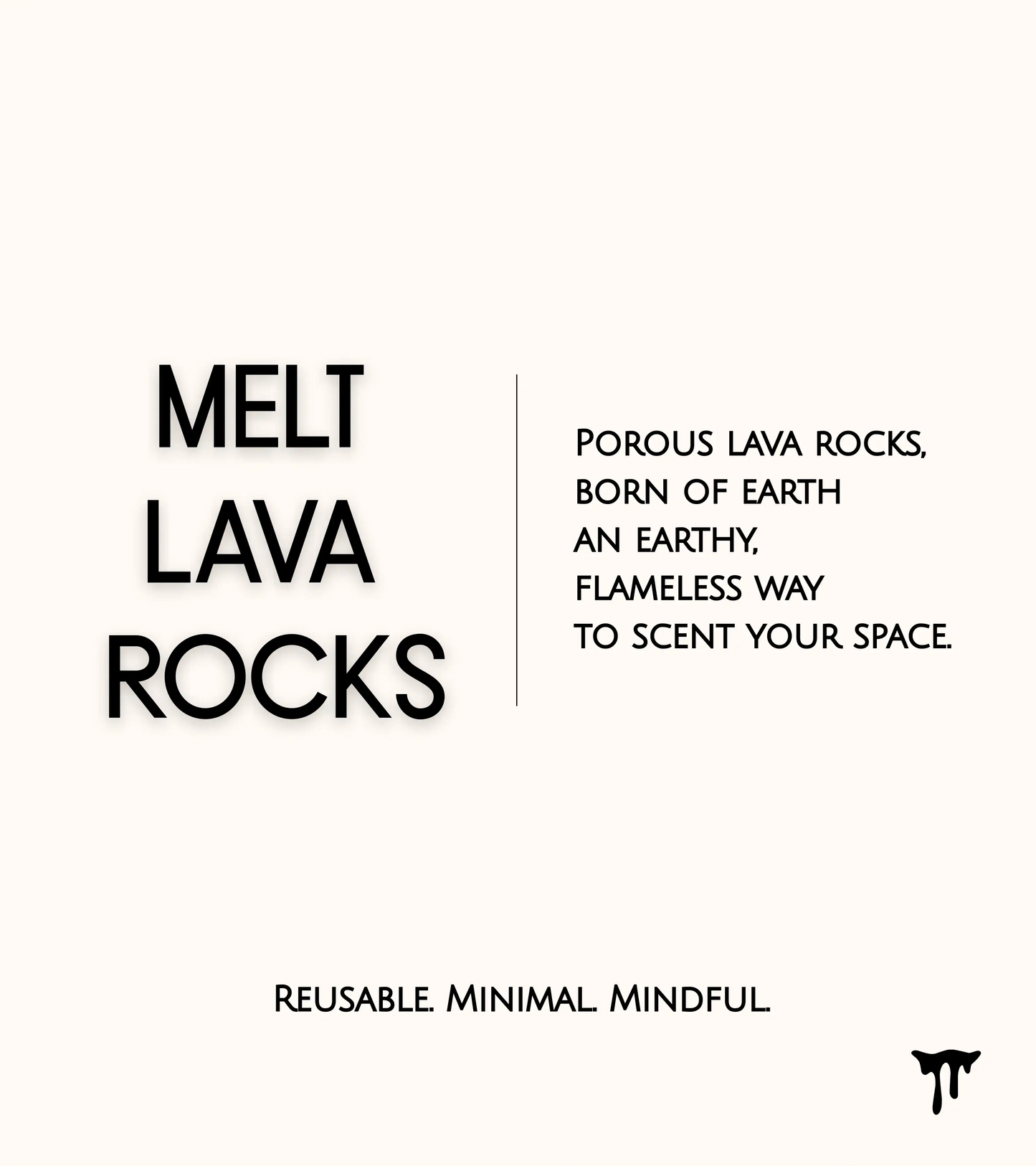 Melt Lava Rocks - Natural Aroma Diffuser